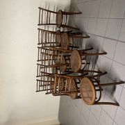 Chairs, Italy, late 19th century, set of 11