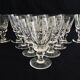 Set of 12 glasses of white wine in Crystal of Saint Louis model Guernsey