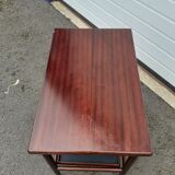 Scandinavian rosewood service foldable