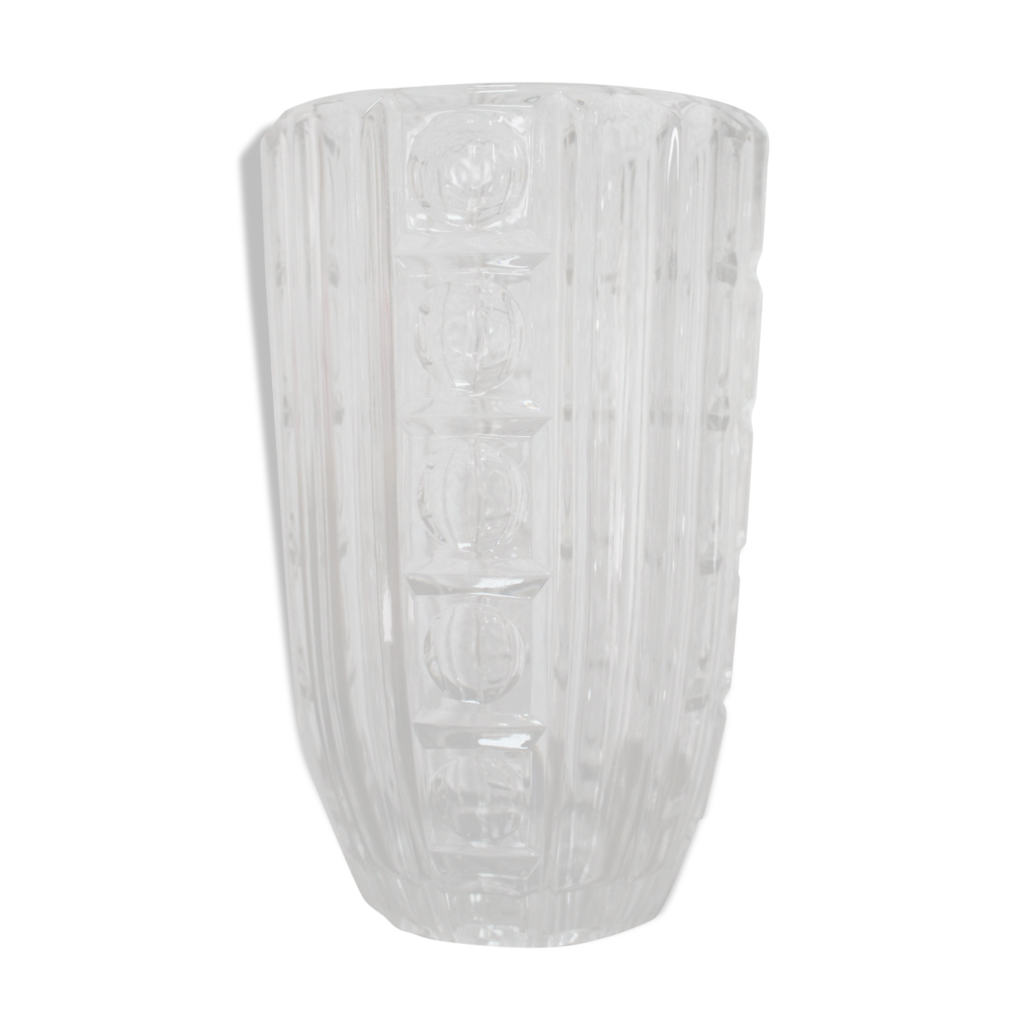 Vase en verre style Art Déco