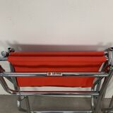 Paire fauteuils "metteur en scène" Lafuma chrome, pliants