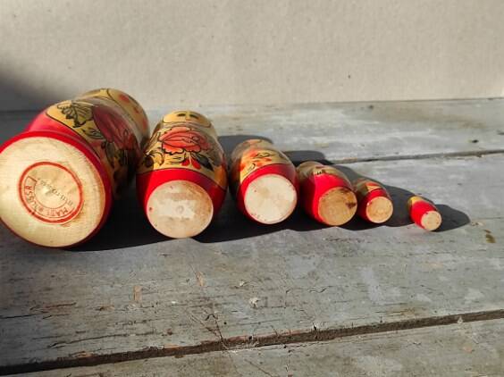 Russian matryoshka nesting dolls