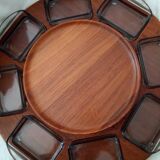 Scandinavian turntable servant of the 60s. Signed Digsmed Denmark.