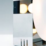 Chrome wall / ceiling lamp - italy - space age