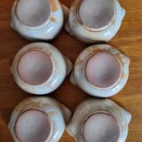 Set of 6 stoneware bowls