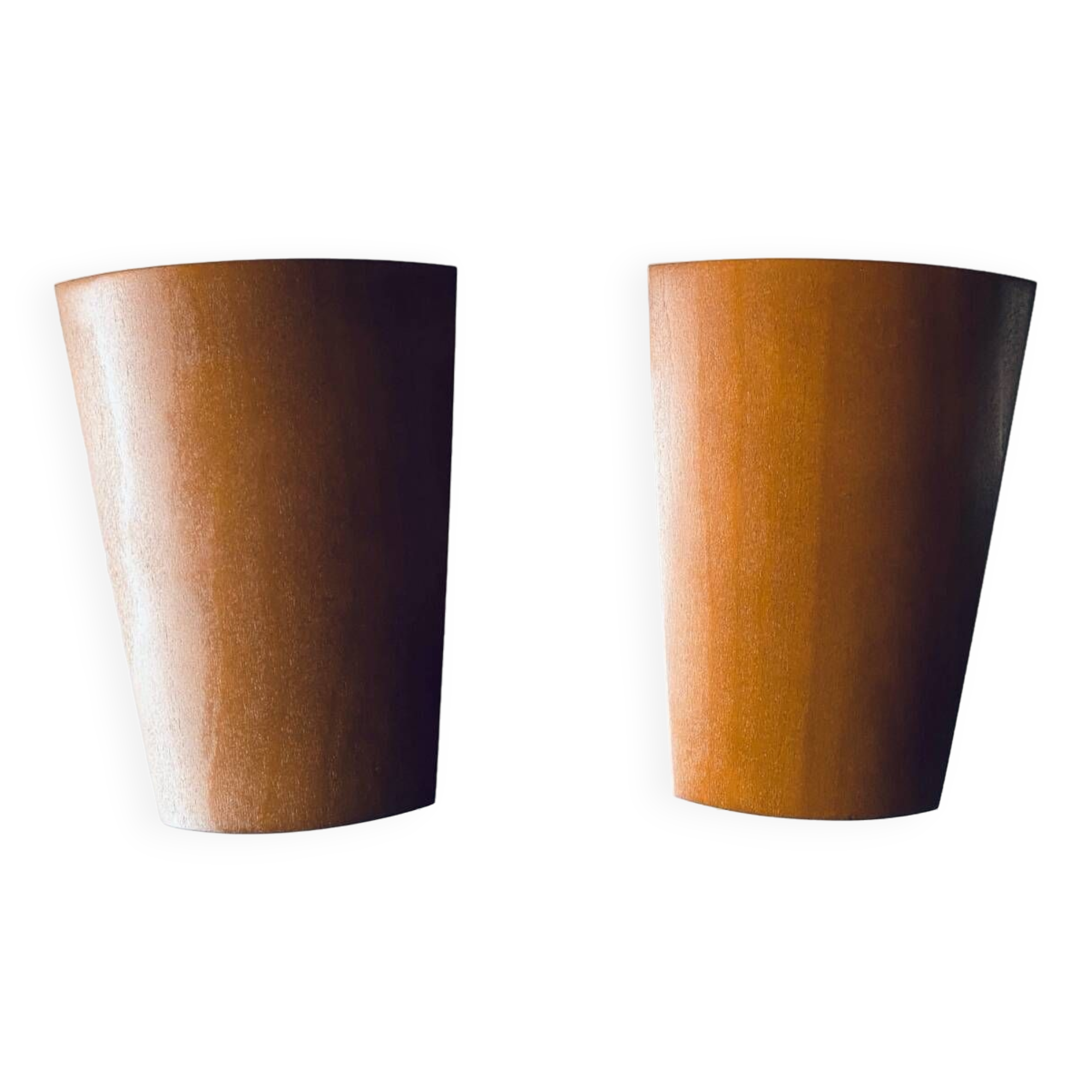 Pair of Lucid designer wall lights