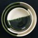 Medium two-tone ceramic dish