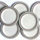 7 stoneware dessert plates