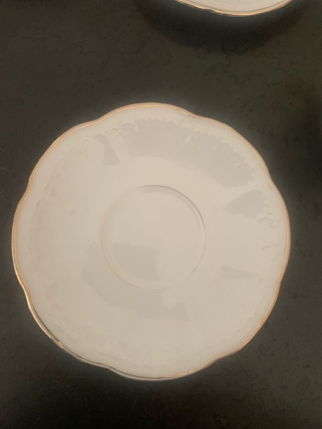 Set of 6 coffee cups and saucers