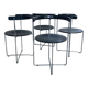 4 chaises pliantes « Soley », V. Hardarson pour Kusch & Co, années 80