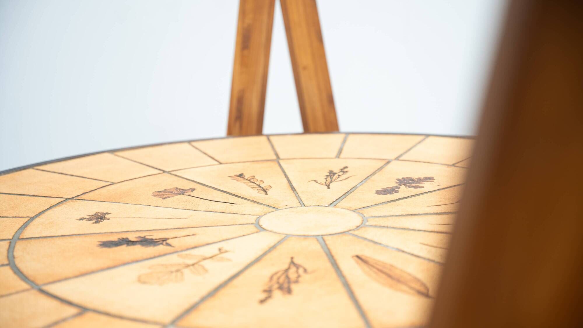 Rare Roger Capron dining table