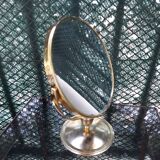 Brass psyche mirror