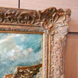 Fernand Laval (1886/95-1966) - Oil on canvas - "Rue de village" - Signed lower left 1951