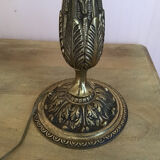 Pied de lampe en bronze
