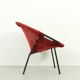 Balloon armchair by L. Erzeugnis for Lusch & Co, Germany, 1960s