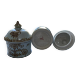 Duo of sugar bowl or candy box