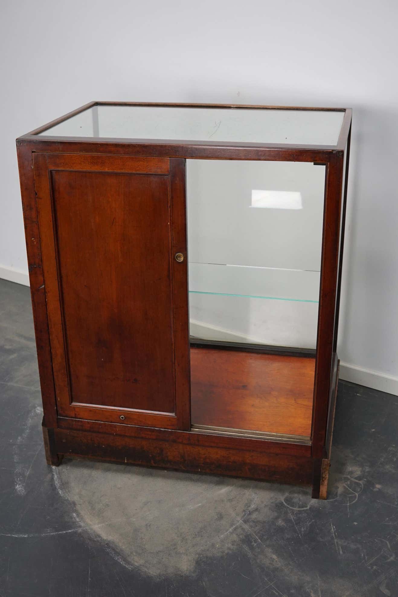 Mahogany counter window late nineteenth century