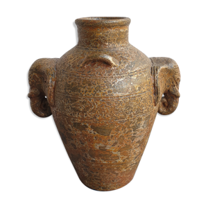 Vase pot ancien en terre - cuite