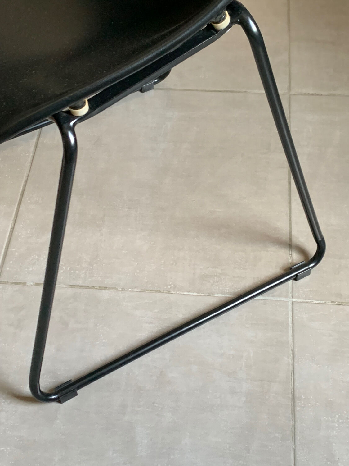 Designer metal chair