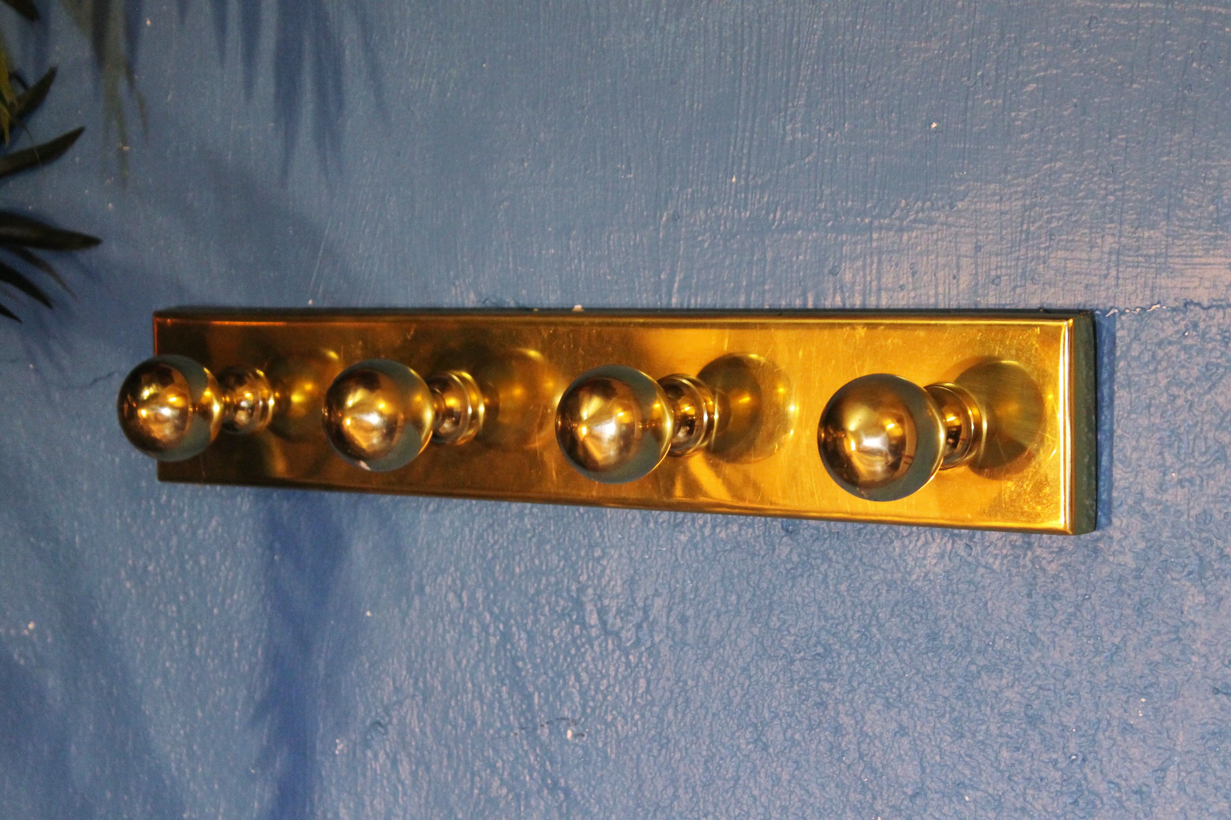 Wall coat rack 1960s