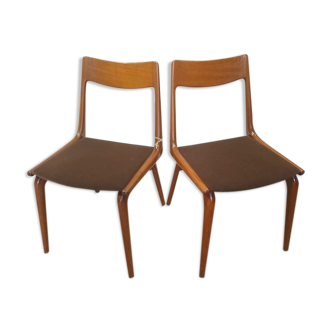 Pair of scandinavian chairs 60