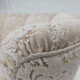 Canapé "Banane" danois 2 places des années 1970, velours d'origine.