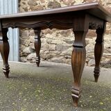Vintage alsatian winstub stuwa tavern table
