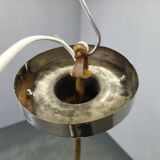 Art Deco Pendant Light with Opaline Glass Shade, Czechoslovakia 1930s