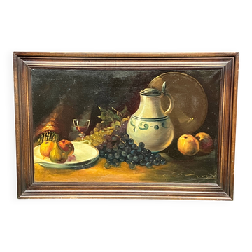 Still life with fruit