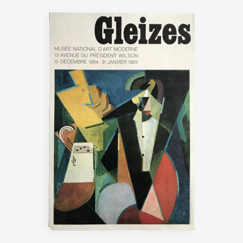 Albert gleizes (after) national museum of modern art, 1964. original poster