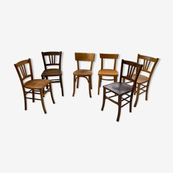 Set 6 chairs bistro Luterma Baumann