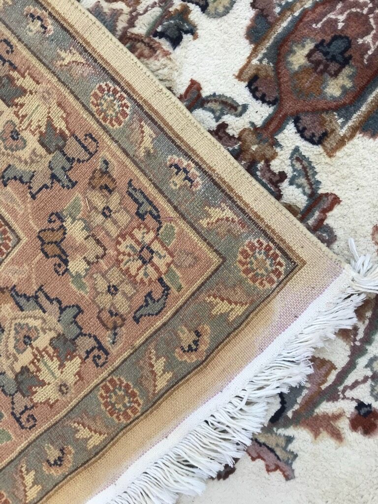 Carpet pakistani Karachi wool and silk 155 x 248 cm