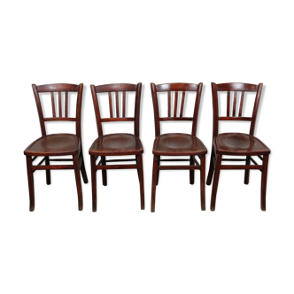 Set of four chairs bistrot