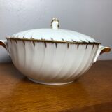 Limoges porcelain soup bowl, Bernardaud