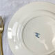 9 vintage flat plates iron earth salins model "castellane"