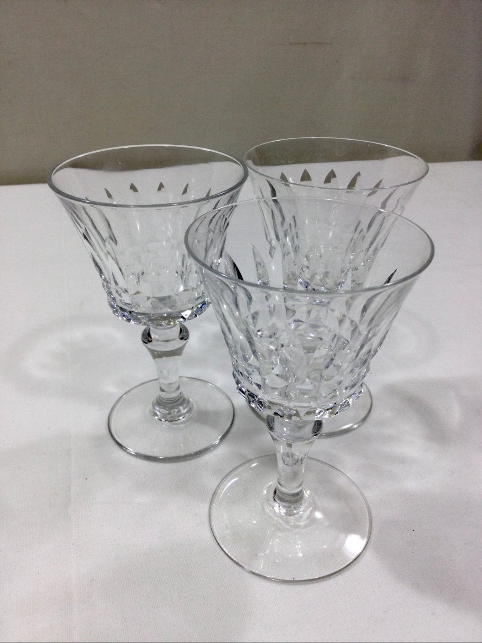 Baccarat - Glasses in Porto Piccadilly