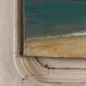 Oil on canvas 20th century beach and fishing boats by G. Carlos