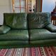 RocheBobois green sofa