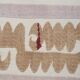 Vintage Suzani Pastel Tablecloth - Uzbek Embroidery Wall Hanging Decor