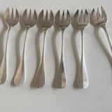 Set 6 forks with oysters Christofle filet