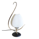 Table lamp from the Arlus house in brass and opaline - 1950s/60s