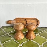 Mushroom salt and pepper shakers