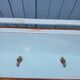 Antique wooden wall shelf