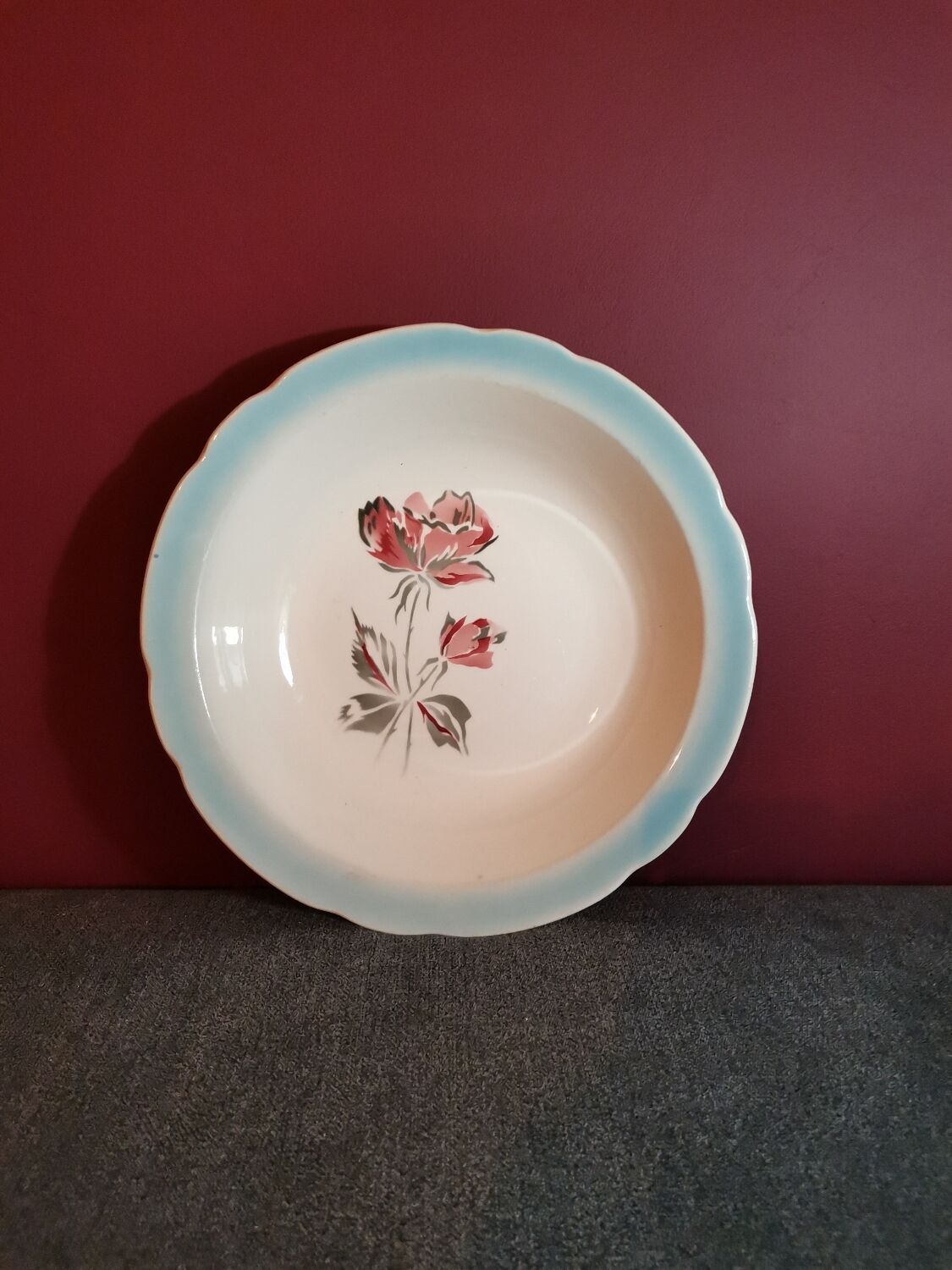 Hollow dish Digoin Richelieu