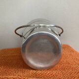 Ice bucket with handle from the late 19th / early 20th century in hallmarked silver-plated metal