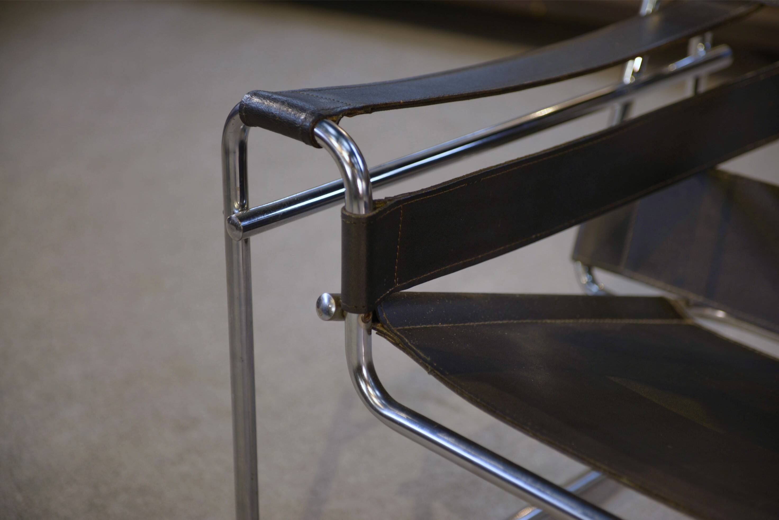 Wassily chair by Marcel Breuer Bauhaus design 1970s
