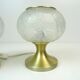 Beautiful Pair of Hollywood Regency bedside desk Lamps by Doria Germany