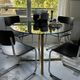Magnificent set of 4 s43 thonet chairs.