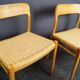 4 chairs by Niels Otto Moller, model 75 for J.L. Mollers Mobelfabrik