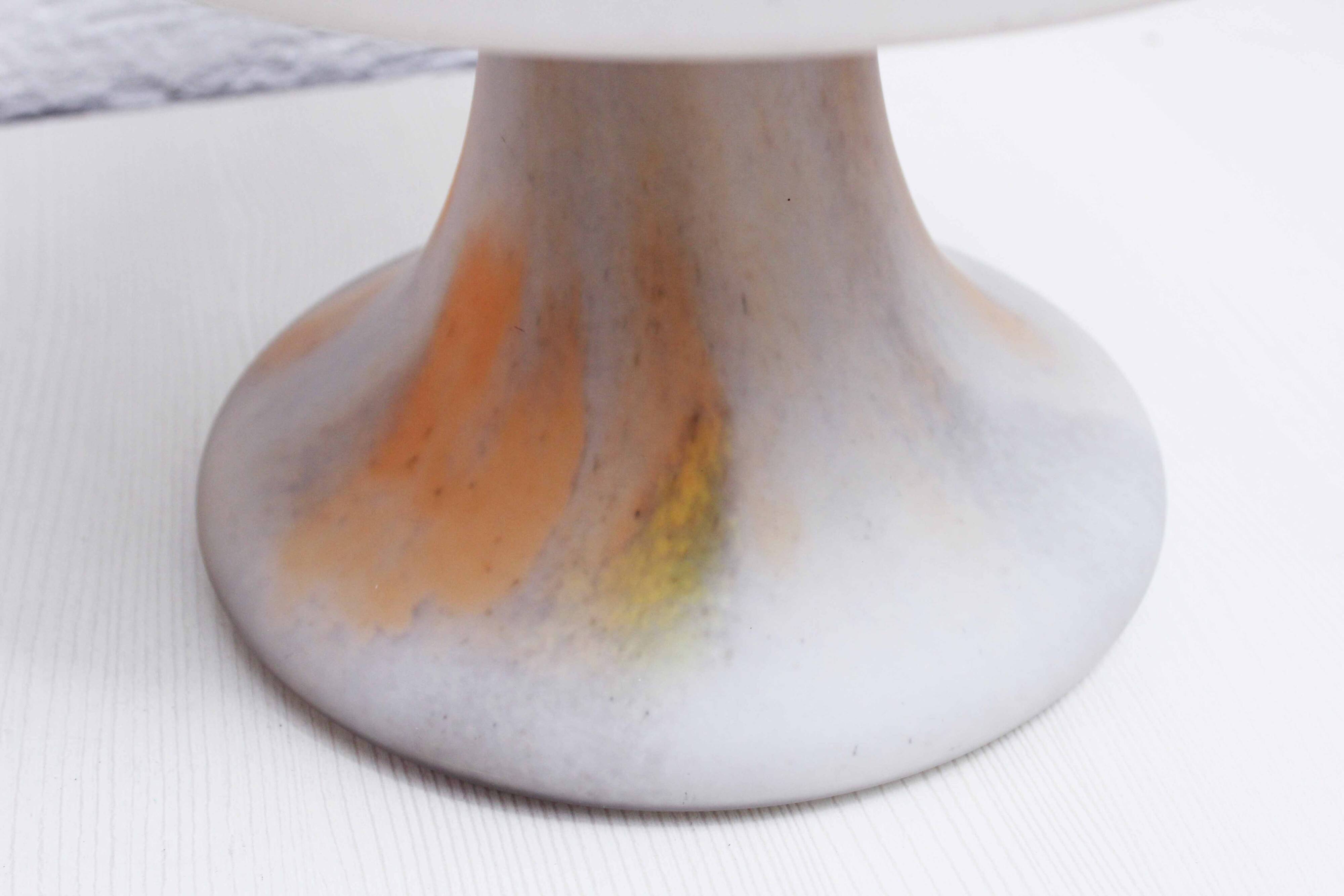 Pair of limburg glass paste lamps 1970